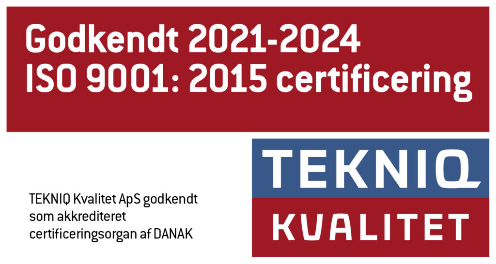 ISO 9001-2015 logo hjemmeside Certificering